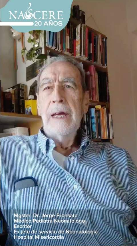 Testimonio del Dr. Mgter. Jorge Pronsato
