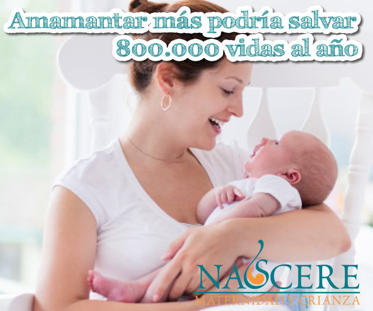 Amamantar más podría salvar 800.000 vidas al año
