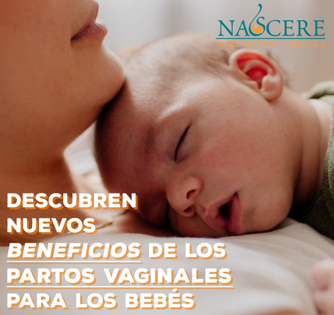 Descubren nuevos beneficios de los partos vaginales para los bebés