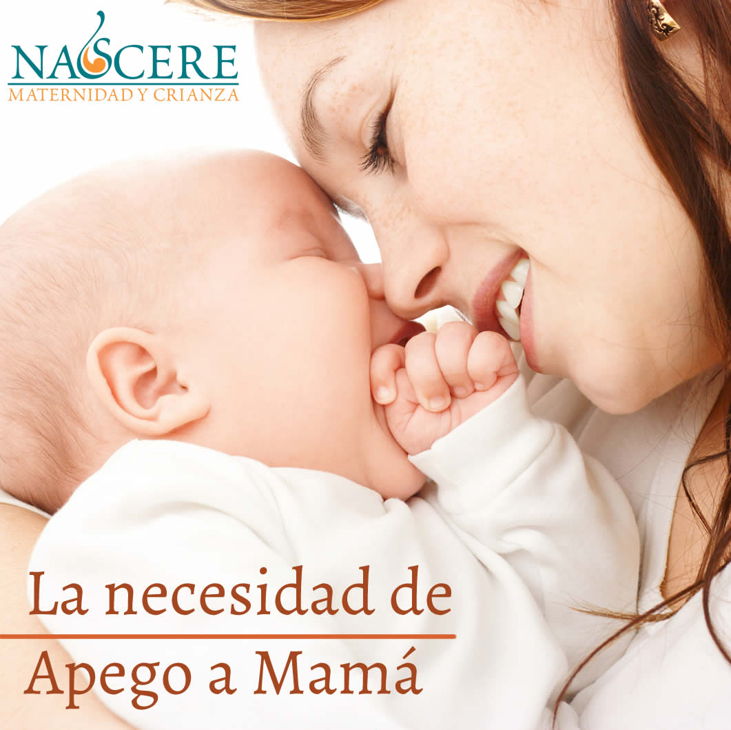 La necesidad de apego a mamá